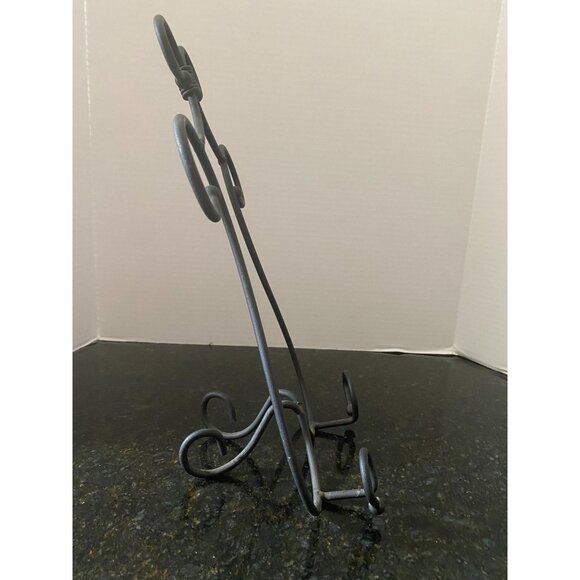 Southern Living at Home Iron Art #40022-Wrought Iron-Plate or Cookbook Holder - Picture 2 of 5